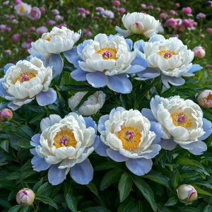 Пион Акварельный Этюд купить по цене от 806р. в интернет-магазине «Посадика» с доставкой почтой в в Щигрые и по всей России – [изображение №1].